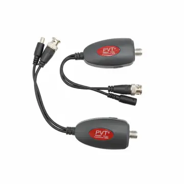 Psennikow Video Transmitter Via One BNC Video Cable Up to 800M HD-PVT Power Video Transmitter AHD CVI TVI CCTV Camera