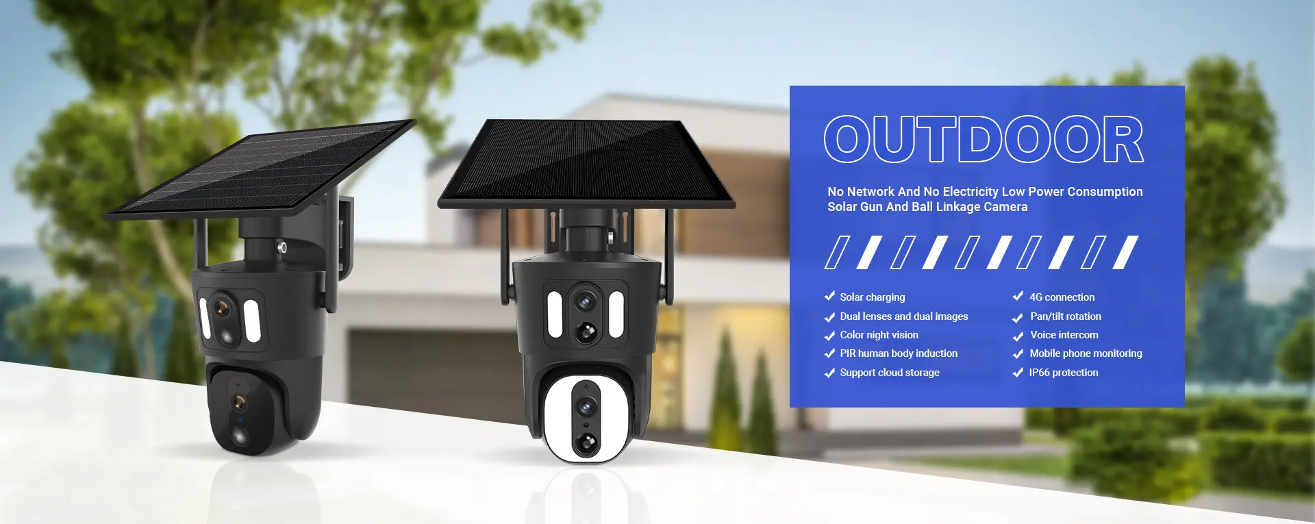 Low Power Solar Wifi Bullet Camera Manual