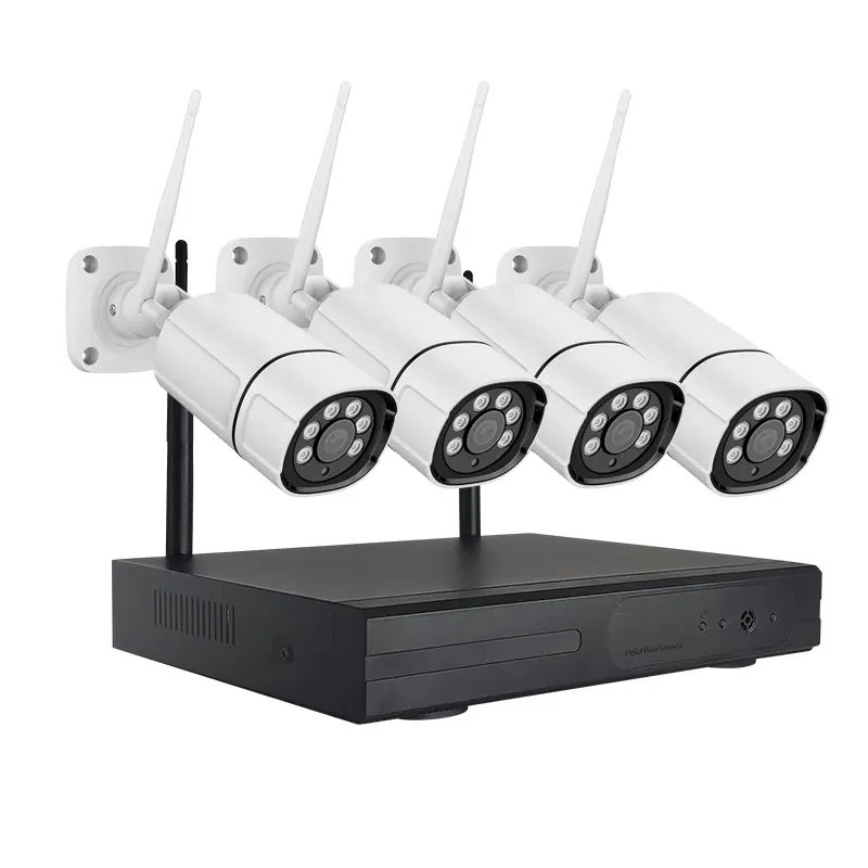 4 Channel Wireless WiFi Monitoring Kit